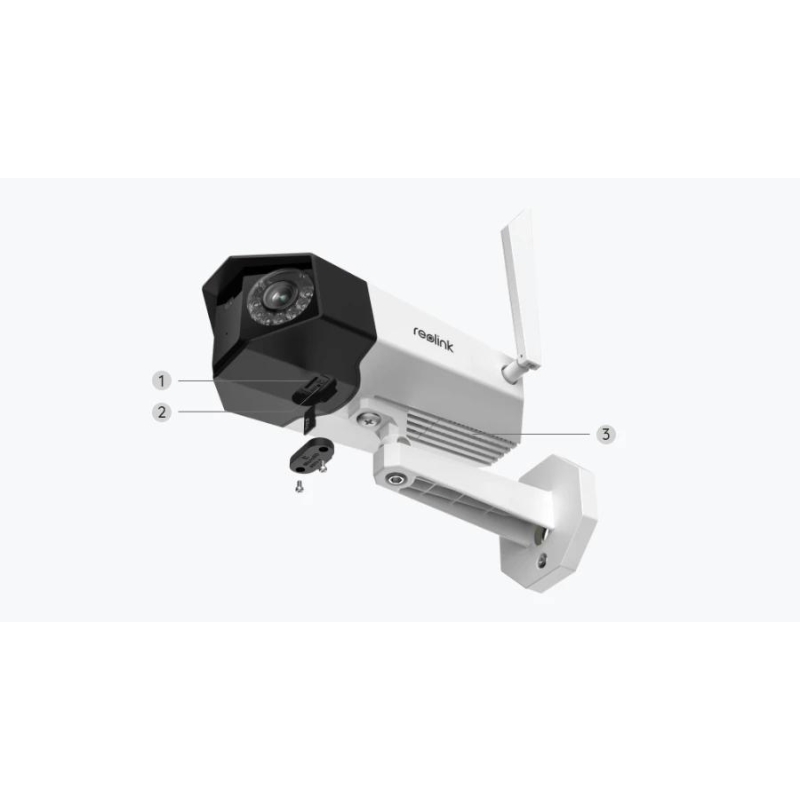 Kamera Ip Reolink Duo Series W730 Wifi 4K 8Mp Led 30M