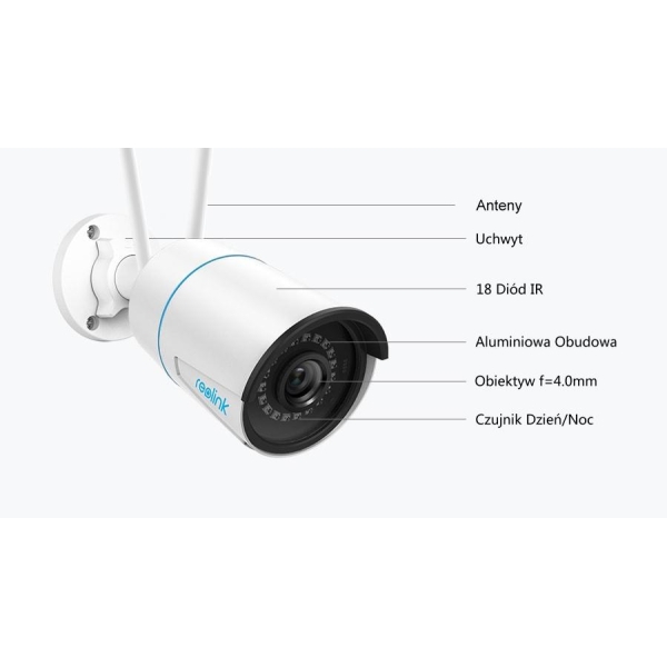 Kamera Ip Wifi Reolink W320 5Mpix Wi-Fi P2P