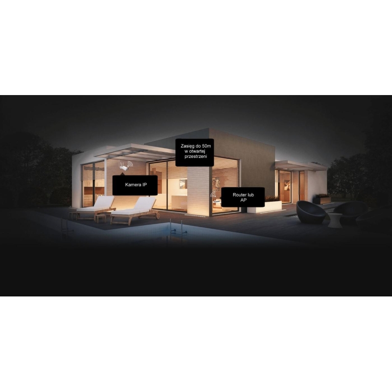Kamera Ip Wifi Reolink W320 5Mpix Wi-Fi P2P