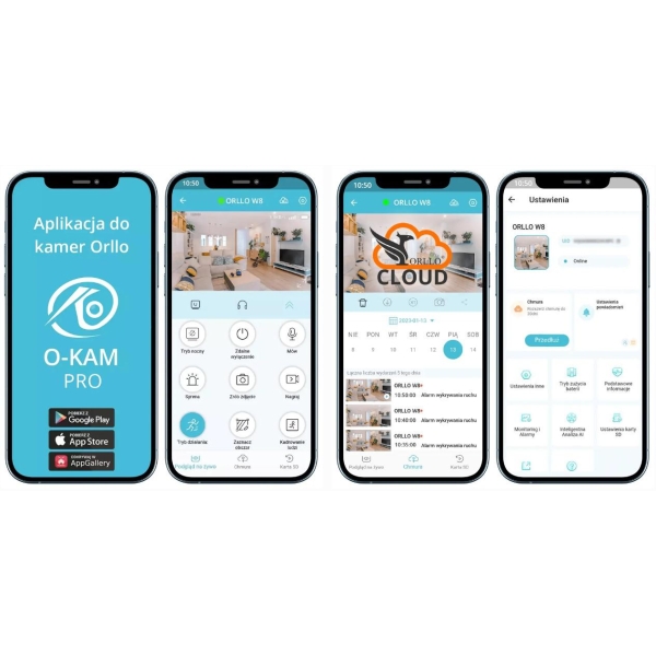 Kamera Ip Orllo Mini Kamera Bezprzewodowa Gsm 4G Lte Orllo W8 Pro Sim