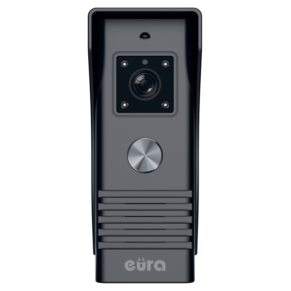 WIDEODOMOFON "EURA" VDP-45A3 "ALPHA" BIAŁY DWA MONITORY kolor 7" obsługa 1 wejścia