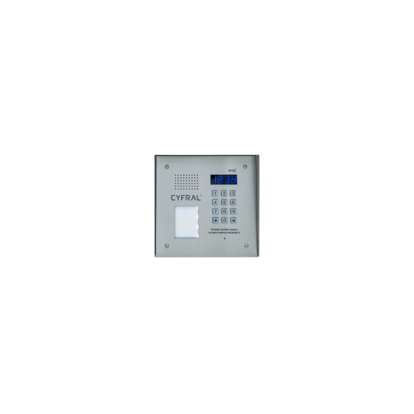 PANEL CYFROWY "CYFRAL" PC-2000RE PRO INOX z czytnikiem RFiD i wbudowaną elektroniką