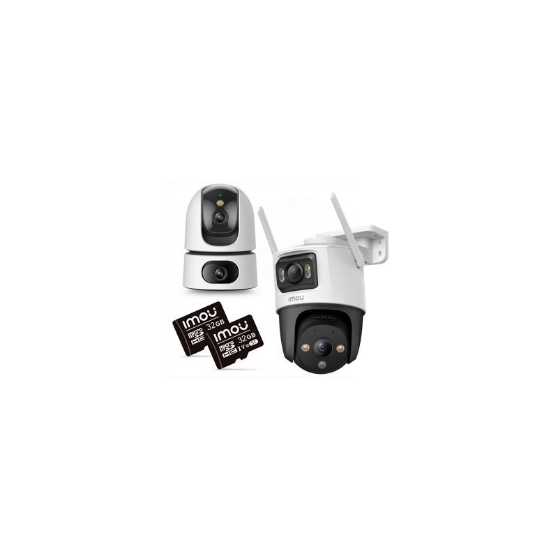 Zestaw 2 Kamer Ip Imou Ranger Dual 10Mp (5Mp + 5Mp) I Cruiser Dual 10Mp (5Mp + 5Mp)