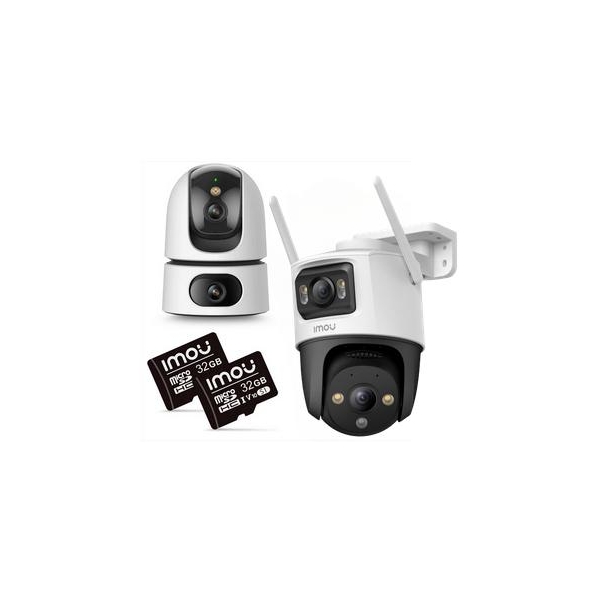 Zestaw 2 Kamer Ip Imou Ranger Dual 10Mp (5Mp + 5Mp) I Cruiser Dual 10Mp (5Mp + 5Mp)