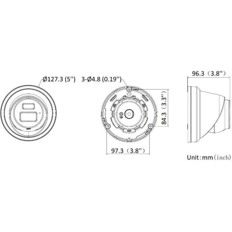 Kamera Ip Hikvision Ds-2Cd2363G2-Li2U(2.8Mm)