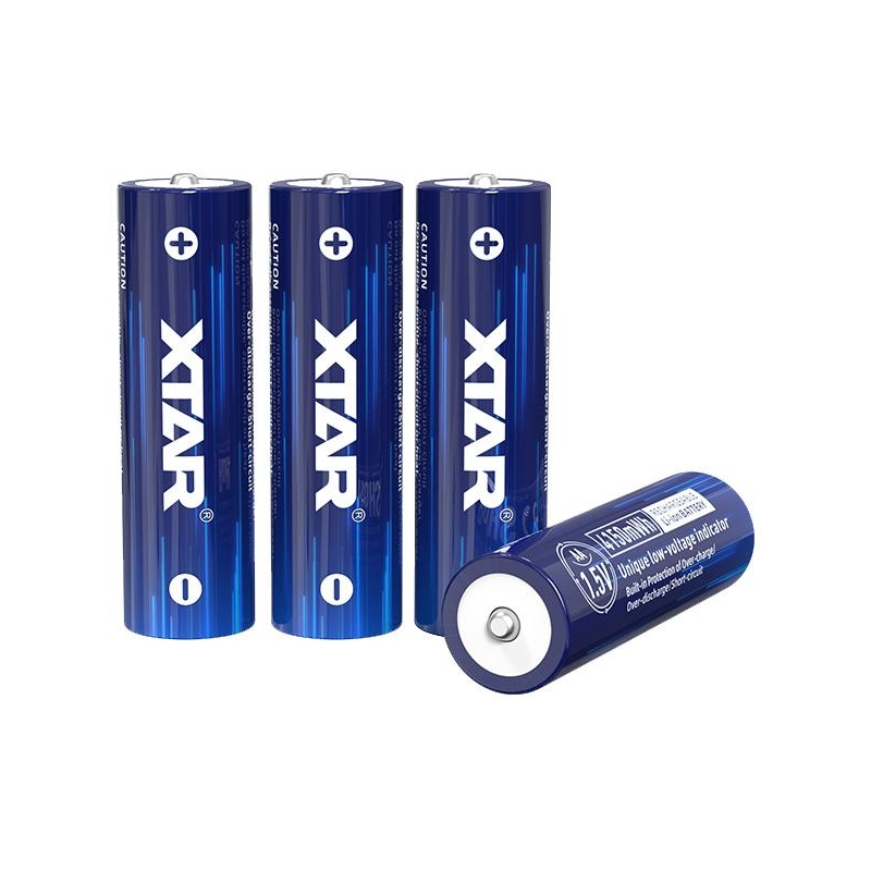 Akumulatorki R06 / Aa 1,5V Xtar 2500Mah (Box 4 Szt.) Z Zabezpieczeniem