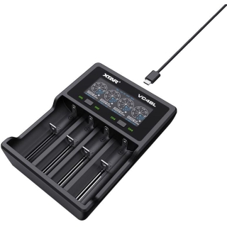 Ładowarka Do Akumulatorów Cylindrycznych Li-Ion / Ni-Mh Aa / Aaa / 18650 Xtar Vc4Sl 2