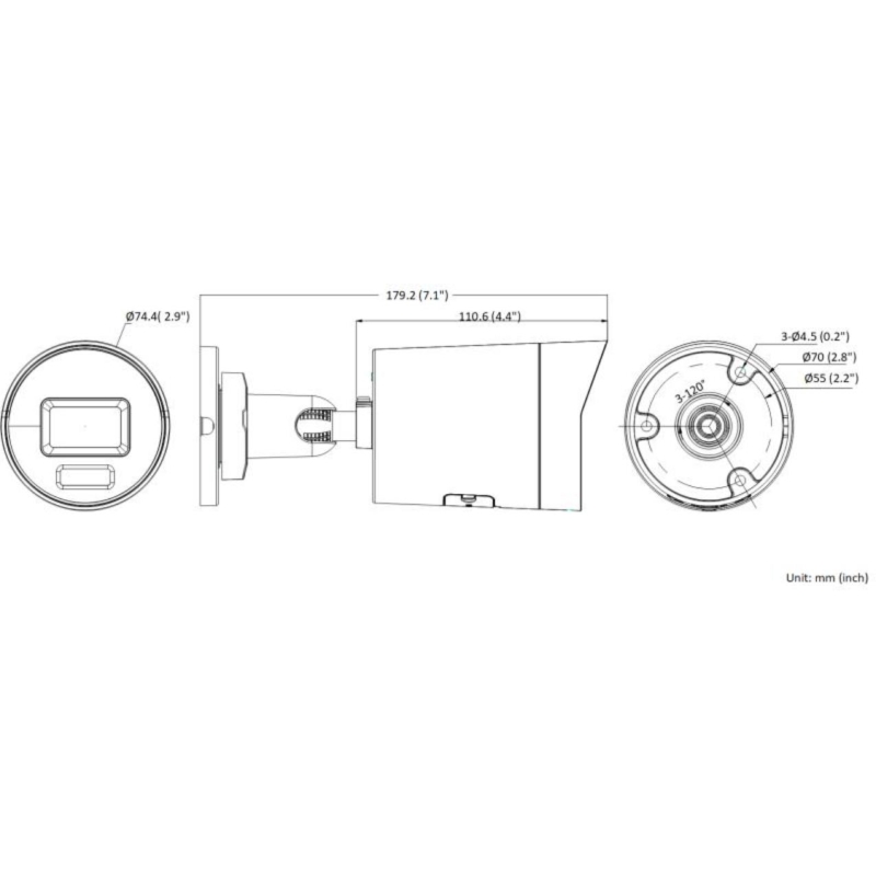 Kamera Ip Hikvision Ds-2Cd2046G2H-Iu(2.8Mm)(Ef)