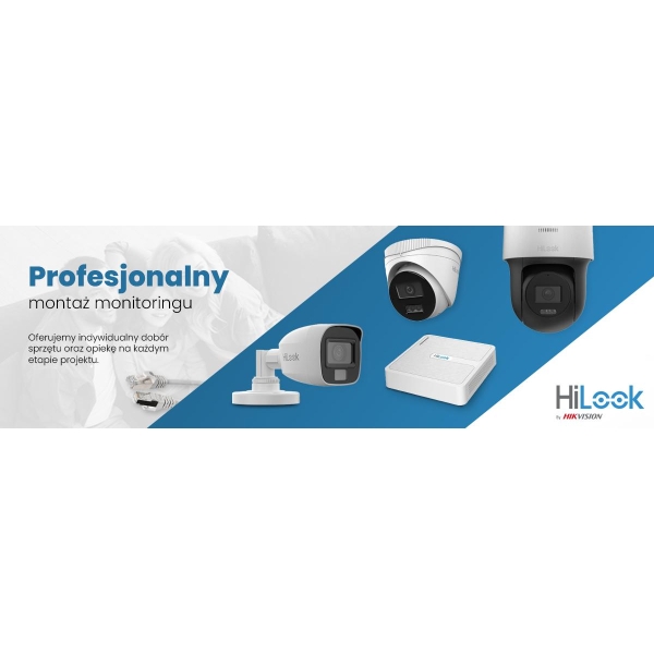 Kamera Ip Hilook By Hikvision Kopułka 2Mp Ipcam-T2-P