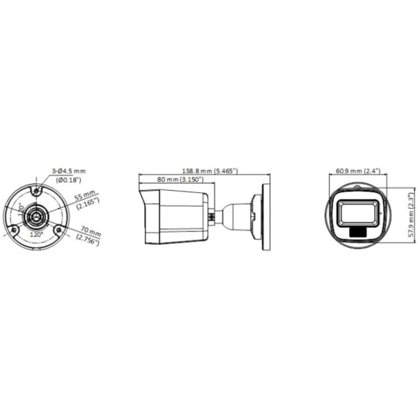 Kamera 4W1 Hikvision Ds-2Ce16K0T-Lfs(2.8Mm)