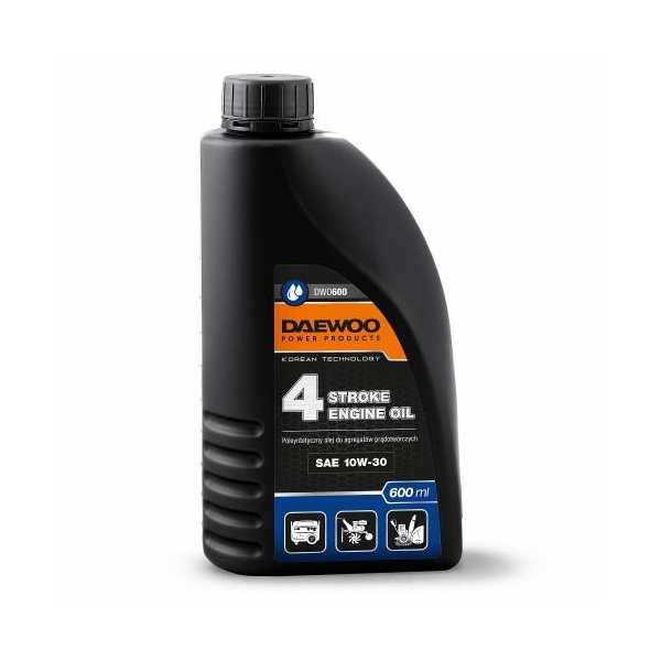 ZESTAW AGREGAT PRĄDOTWÓRCZY DAEWOO GDA 6500 5.0kW + 2x GENERATOR OIL SAE 10W-30 DWO 600