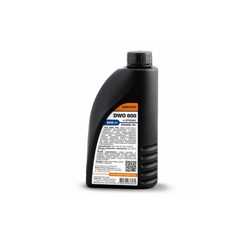 ZESTAW AGREGAT PRĄDOTWÓRCZY DAEWOO GDA 6500 5.0kW + 2x GENERATOR OIL SAE 10W-30 DWO 600