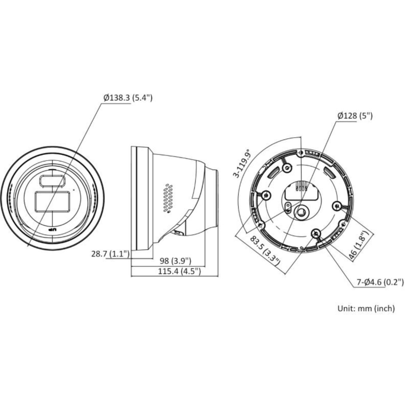 Kamera Ip Hikvision Ds-2Cd2346G2H-Is2U/Sl(2.8Mm)