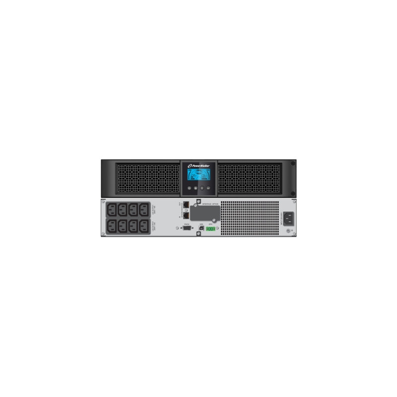 ZESTAW AWARYJNEGO ZASILANIA UPS PowerWalker VI 1500 RT HID + BATTERY PACK P36R-6x9Ah