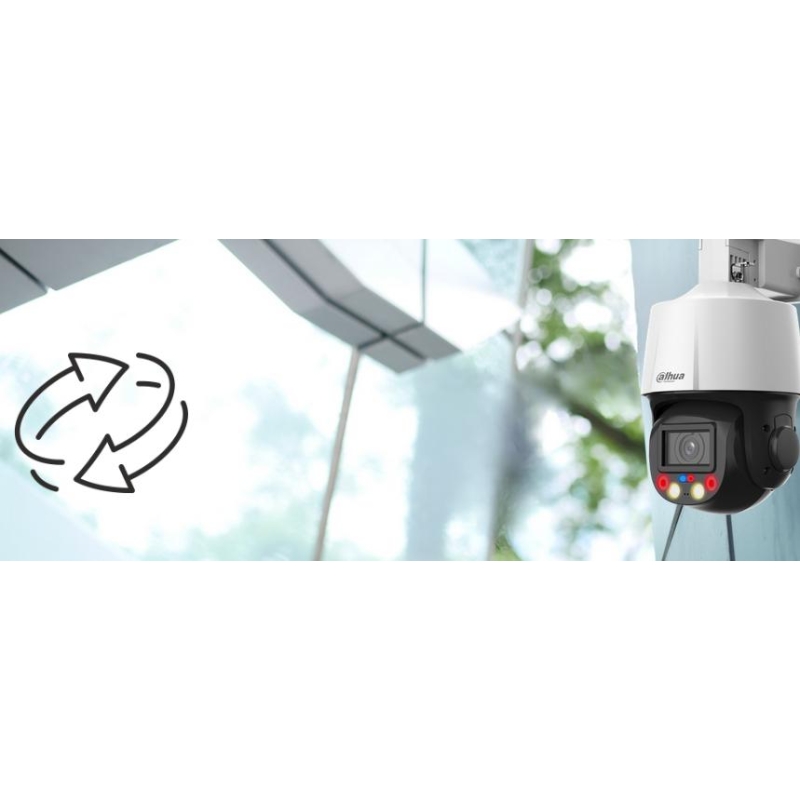 Zestaw Monitoringu Ip Dahua 6 Kamer Obrotowych 4Mpx Dysk 1Tb