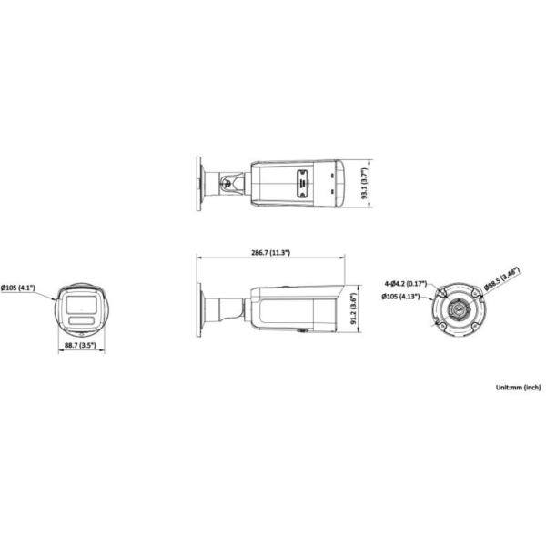 Kamera Ip Hikvision Ds-2Cd2T46G2H-2I(2.8Mm)(Ef)