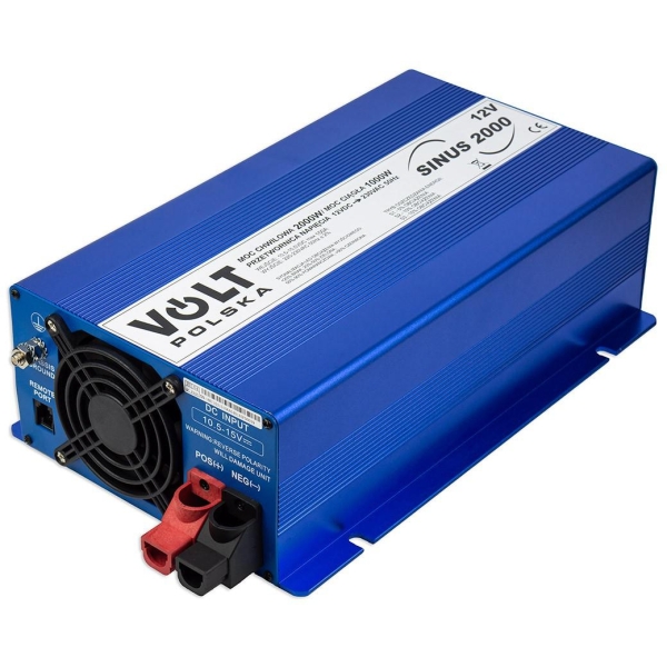 Przetwornica Volt Polska Sinus Eco 2000 12V / 230V 1000/2000W