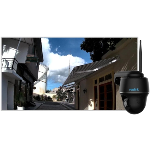 Kamera Ip Reolink Argus Series B430 Akumulatorowa 5Mp Wifi Usb-C Czarna