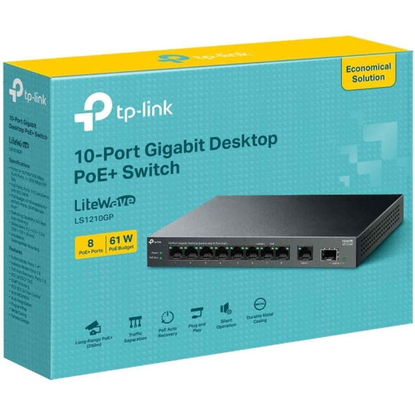 Switch Tp-Link Ls1210Gp