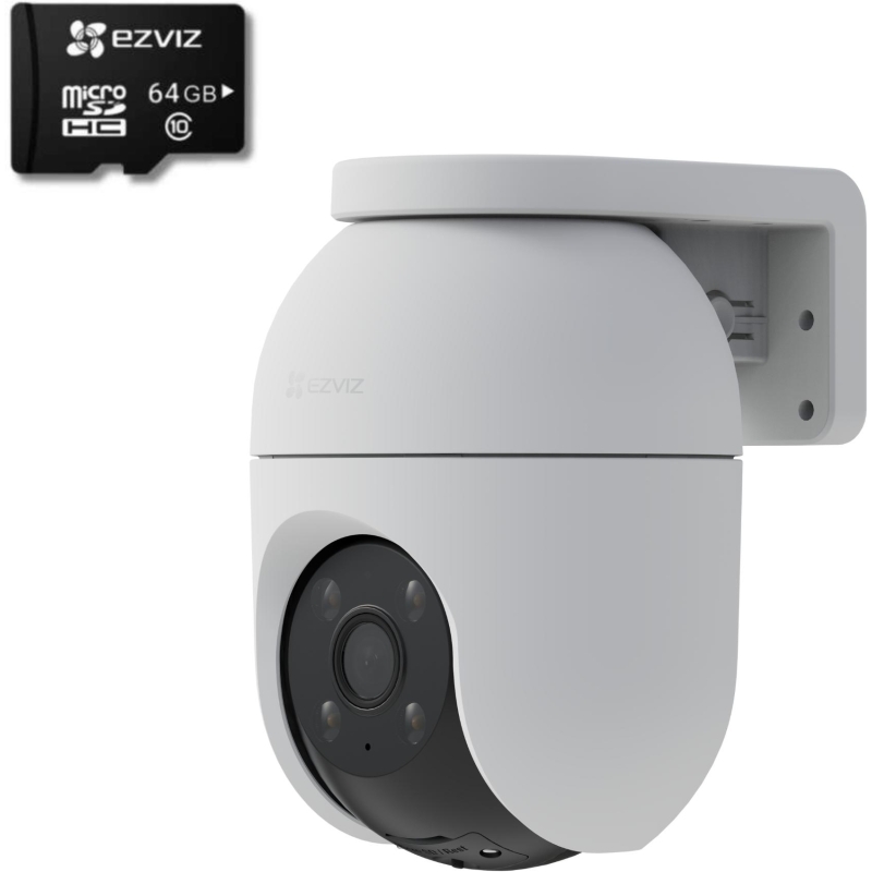 Kamera Ip Ezviz C8C 3K (5Mp) Z Kartą Pamięci 64Gb