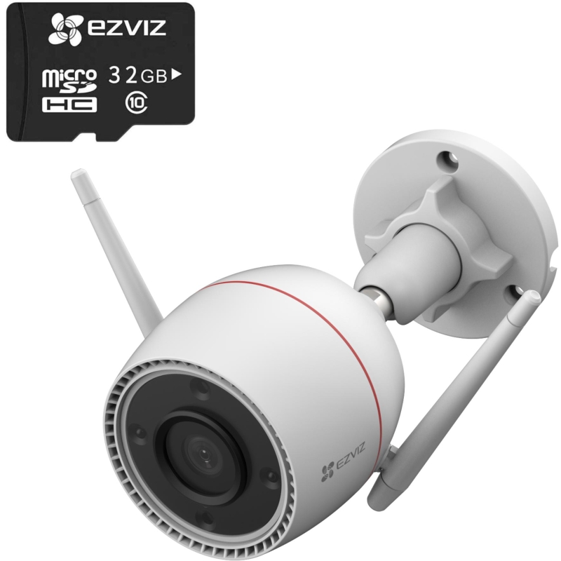 Kamera Ip Ezviz H3C 2K+ 4Mp Z Kartą Microsd 32Gb
