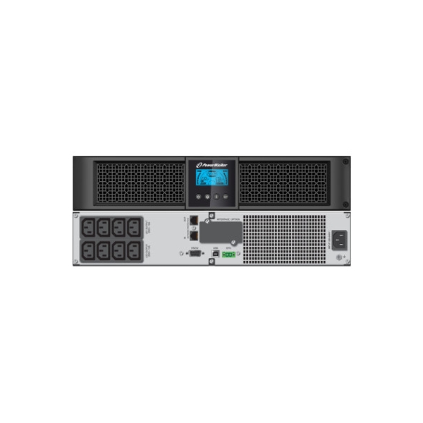 ZESTAW AWARYJNEGO ZASILANIA UPS PowerWalker VI 1000 RT HID + BATTERY PACK P36R-6x9Ah