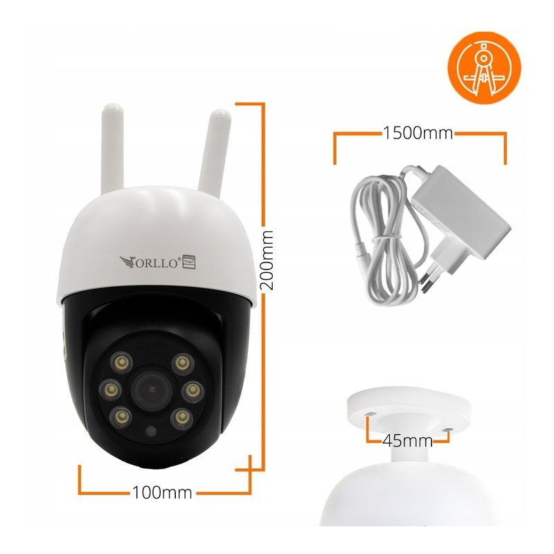 Kamera Ip Orllo Tz2 Pro 4G 4Mpx