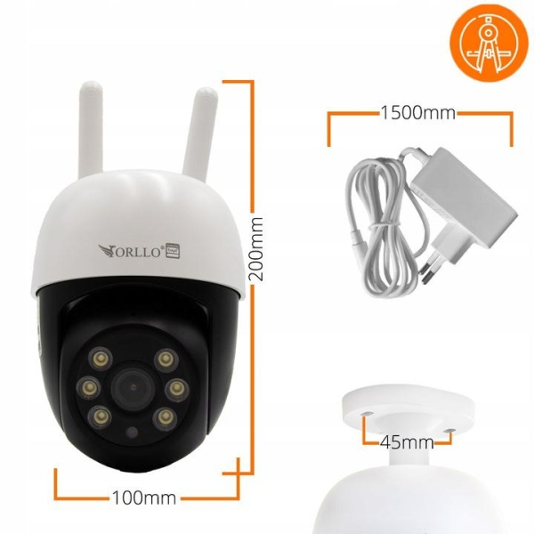 Kamera Ip Orllo Tz2 Pro 4G 4Mpx