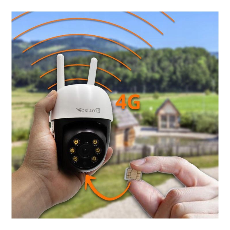 Kamera Ip Orllo Tz2 Pro 4G 4Mpx