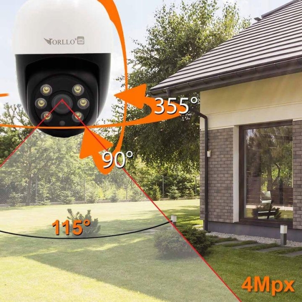 Kamera Ip Orllo Tz2 Pro 4G 4Mpx