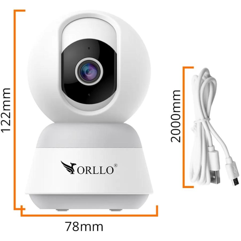 Kamera Ip Orllo Tw1 Wewnętrzna 4K Tuya Wi-Fi