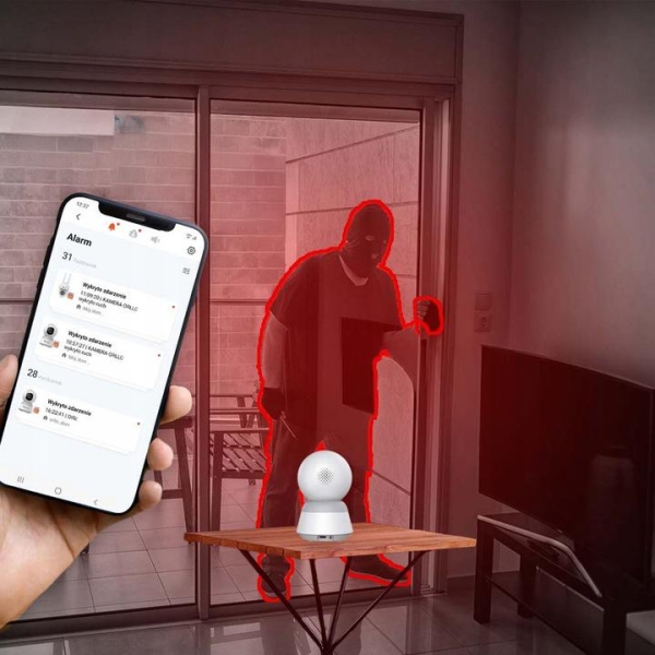 Kamera Ip Orllo Tw1 Wewnętrzna 4K Tuya Wi-Fi