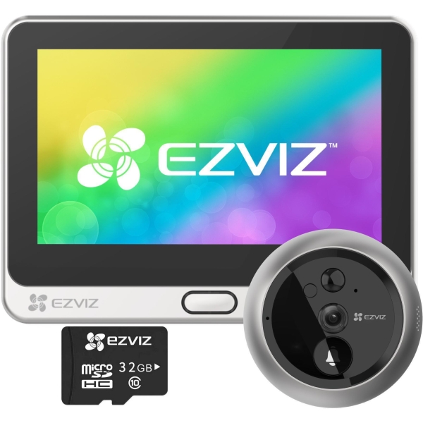 Kamera Ip Ezviz Wizjer Dp2C Z Kartą 32Gb
