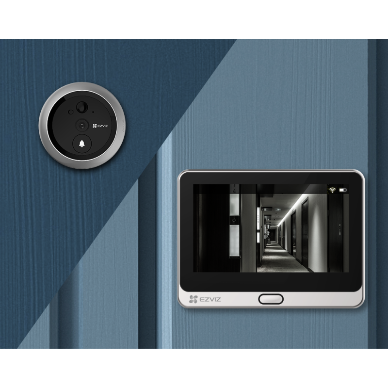 Kamera Ip Ezviz Wizjer Dp2C Z Kartą 32Gb