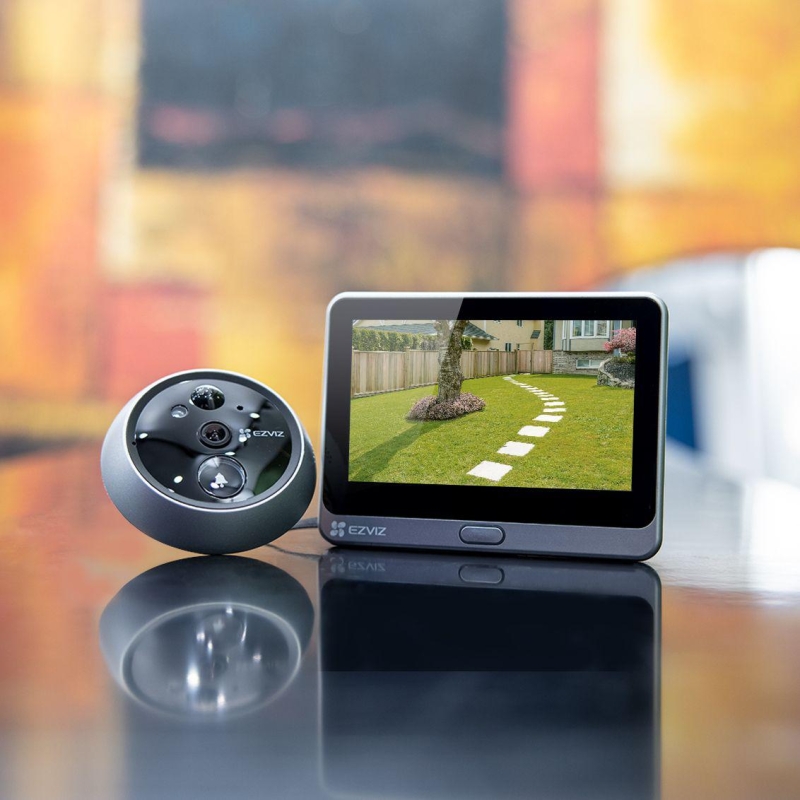 Kamera Ip Ezviz Wizjer Dp2C Z Kartą 32Gb