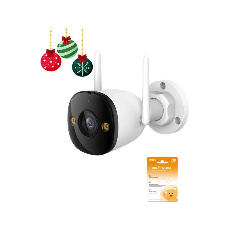 Kamera Ip Imou Bullet 2C 4Mp Ipc-F42P Z Chmurą Imou Protect