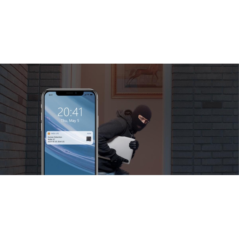 Kamera Ip Imou Bullet 2C 4Mp Ipc-F42P Z Chmurą Imou Protect