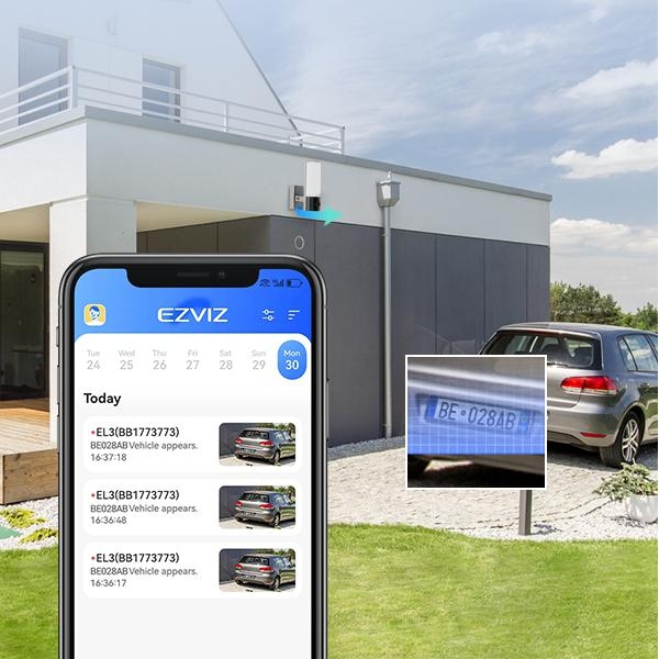 Kamera Ip Ezviz El3 2K 4Mpx Wifi