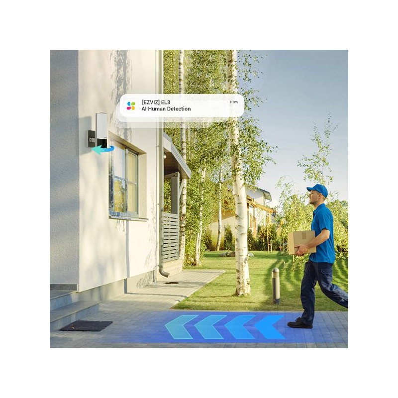 Kamera Ip Ezviz El3 2K 4Mpx Wifi