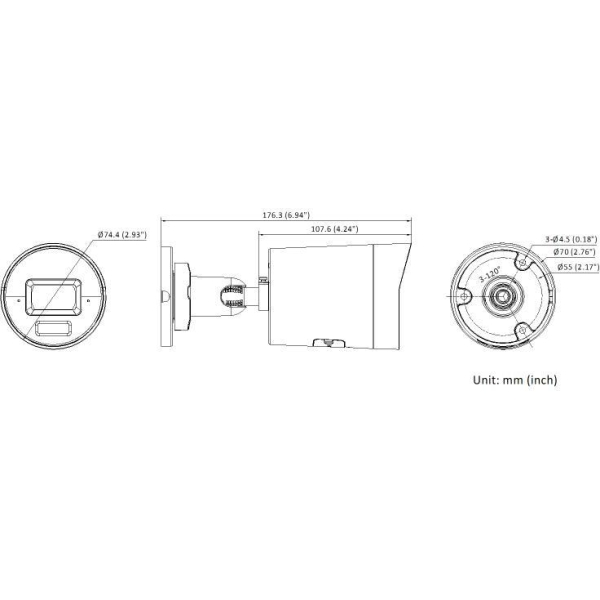 Kamera Ip Hikvision Ds-2Cd2063G2-Li2U(2.8Mm)