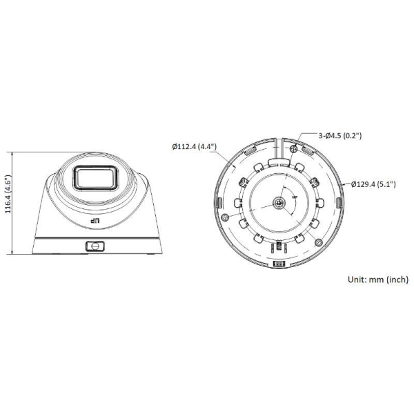 Kamera Ip Hikvision Ds-2Cd1H43G2-Iz 2.8-12Mm Pl