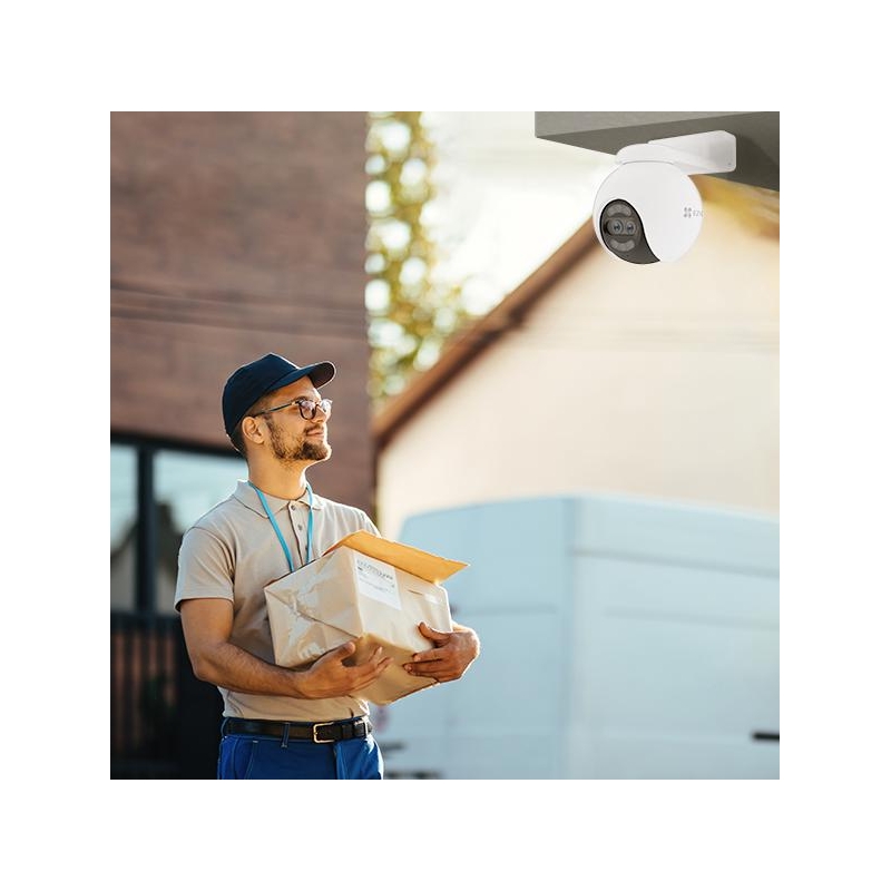 Kamera Ip Ezviz H80X Dual 4K 8Mp+2Mp 4Mm