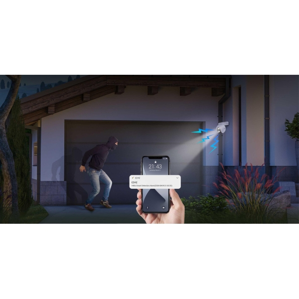 Kamera Ip Ezviz H80X Dual 4K 8Mp+2Mp 4Mm