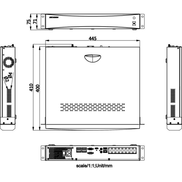 Rejestrator  Ip Hikvision Ds-7732Nxi-K4/16P/Alarm16+9