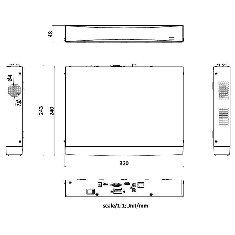 Rejestrator Ip Hikvision Ds-7616Nxi-K2/16P(D)