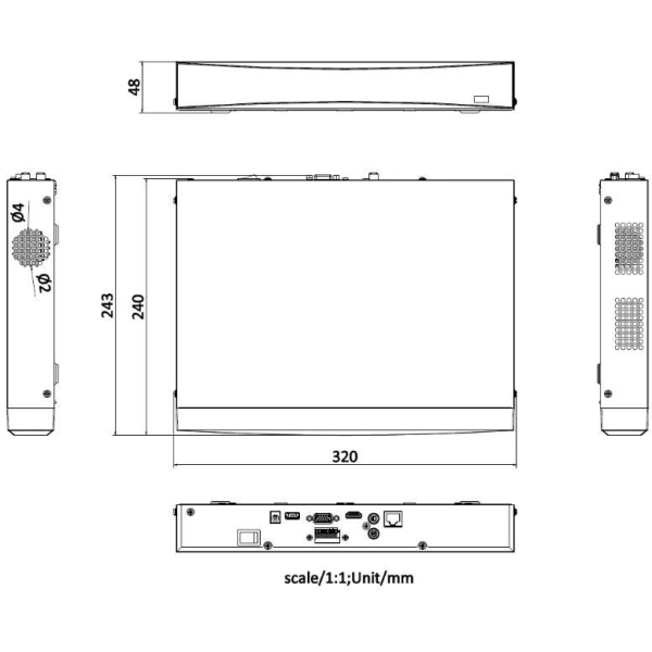 Rejestrator Ip Hikvision Ds-7616Nxi-K2/16P(D)