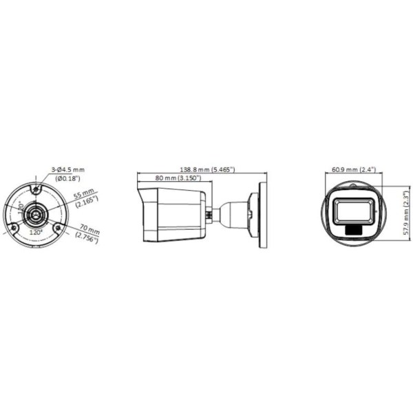 Kamera 4W1 Hikvision Ds-2Ce16D0T-Lfs(2.8Mm)