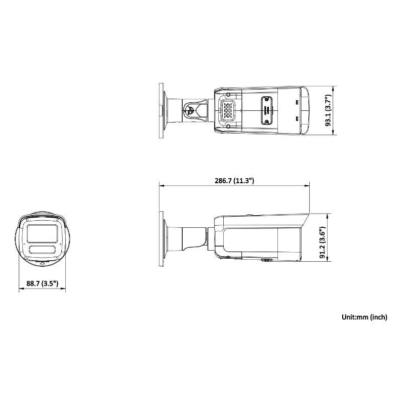 Kamera Ip Hikvision Ds-2Cd2T86G2H-Is2U/Sl(2.8Mm)