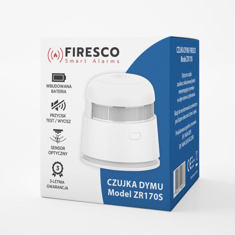 Czujnik Dymu Firesco Zr170S