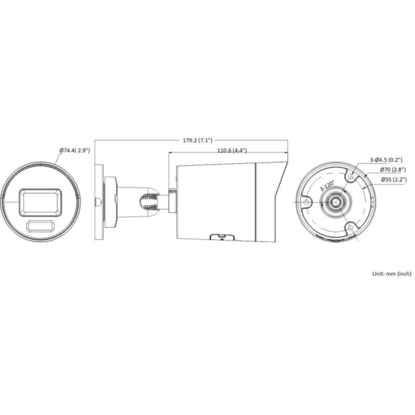 Kamera Ip Hikvision Ds-2Cd2086G2H-Iu(2.8Mm)(Ef)